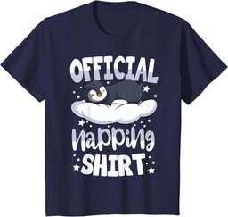 Sleeping Penguin Lover Official Napping T-Shirt