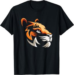 Tiger Face Zoo Keeper Gift Tiger T-Shirt