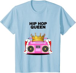 Hip Hop Queen | Girls Hip Hop Tshirt | Womens Hip Hop T-Shirt