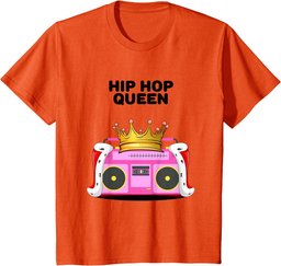 Hip Hop Queen | Girls Hip Hop Tshirt | Womens Hip Hop T-Shirt