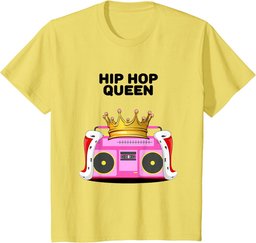 Hip Hop Queen | Girls Hip Hop Tshirt | Womens Hip Hop T-Shirt
