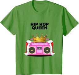Hip Hop Queen | Girls Hip Hop Tshirt | Womens Hip Hop T-Shirt