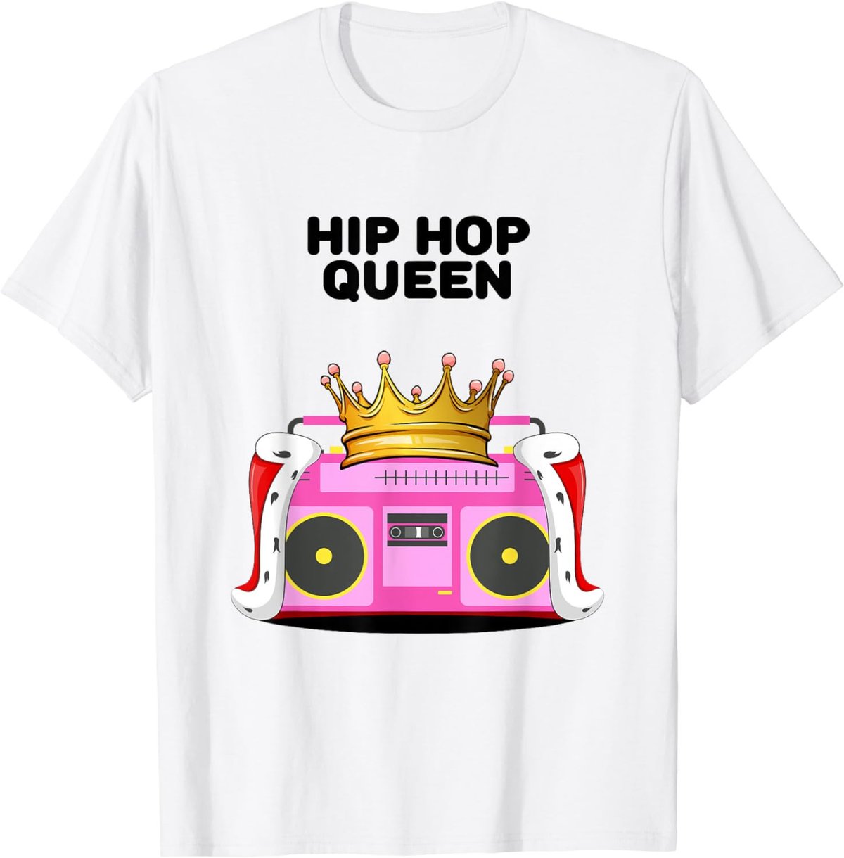 Hip Hop Queen | Girls Hip Hop Tshirt | Womens Hip Hop T-Shirt
