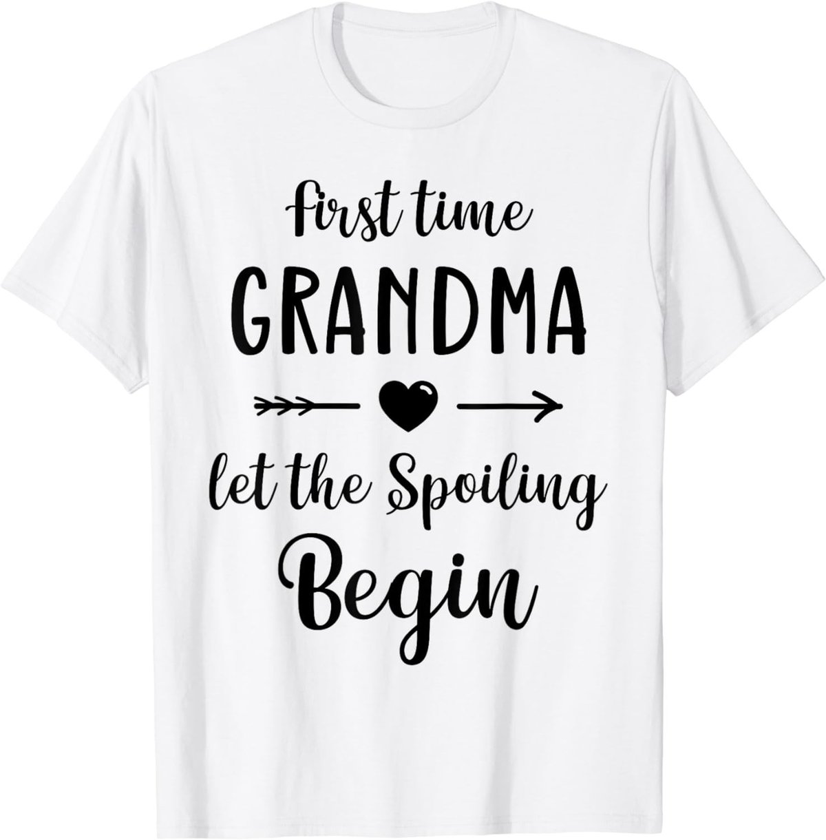 Grandmother Novelty From Grandchild Funny First Time Grandma T-Shirt
