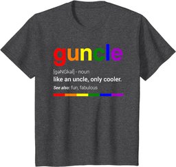 Guncle Definition T-shirt Funny Gift For Gay Uncle T-Shirt