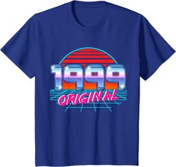 Original 1999 Retro 25th Birthday Vaporwave Style 25 yrs old T-Shirt