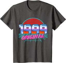 Original 1999 Retro 25th Birthday Vaporwave Style 25 yrs old T-Shirt