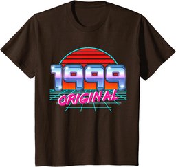 Original 1999 Retro 25th Birthday Vaporwave Style 25 yrs old T-Shirt