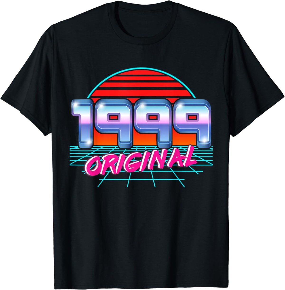 Original 1999 Retro 25th Birthday Vaporwave Style 25 yrs old T-Shirt
