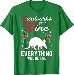 Aardvark And Wine Aardvark T-Shirt