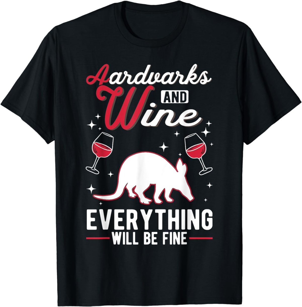 Aardvark And Wine Aardvark T-Shirt