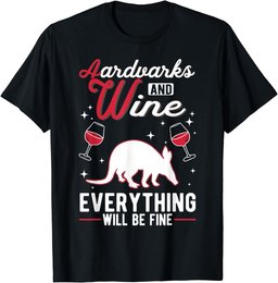 Aardvark And Wine Aardvark T-Shirt