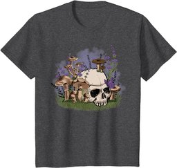 Cottagecore Aesthetic Mushroom Man Goblincore Fantasy T-Shirt