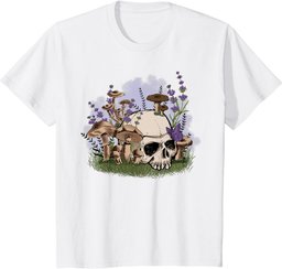 Cottagecore Aesthetic Mushroom Man Goblincore Fantasy T-Shirt