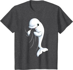 Beluga Whale Kids Boys Girls Women T-Shirt