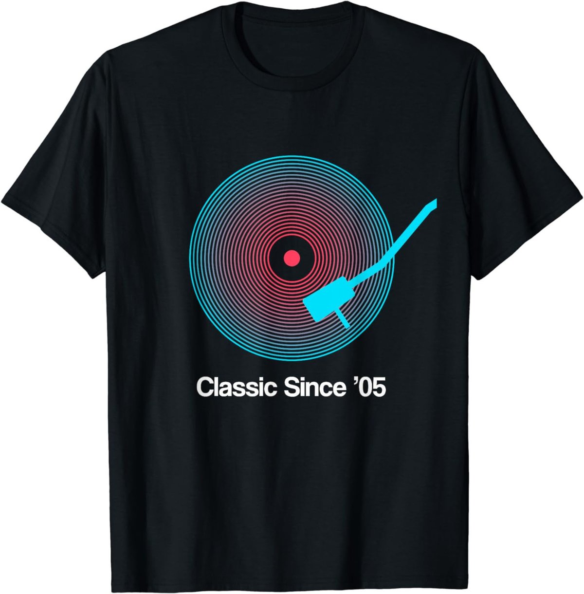 Classic Since '05 Vinyl - 19th Birthday Gift Idea for Men T-Shirt
