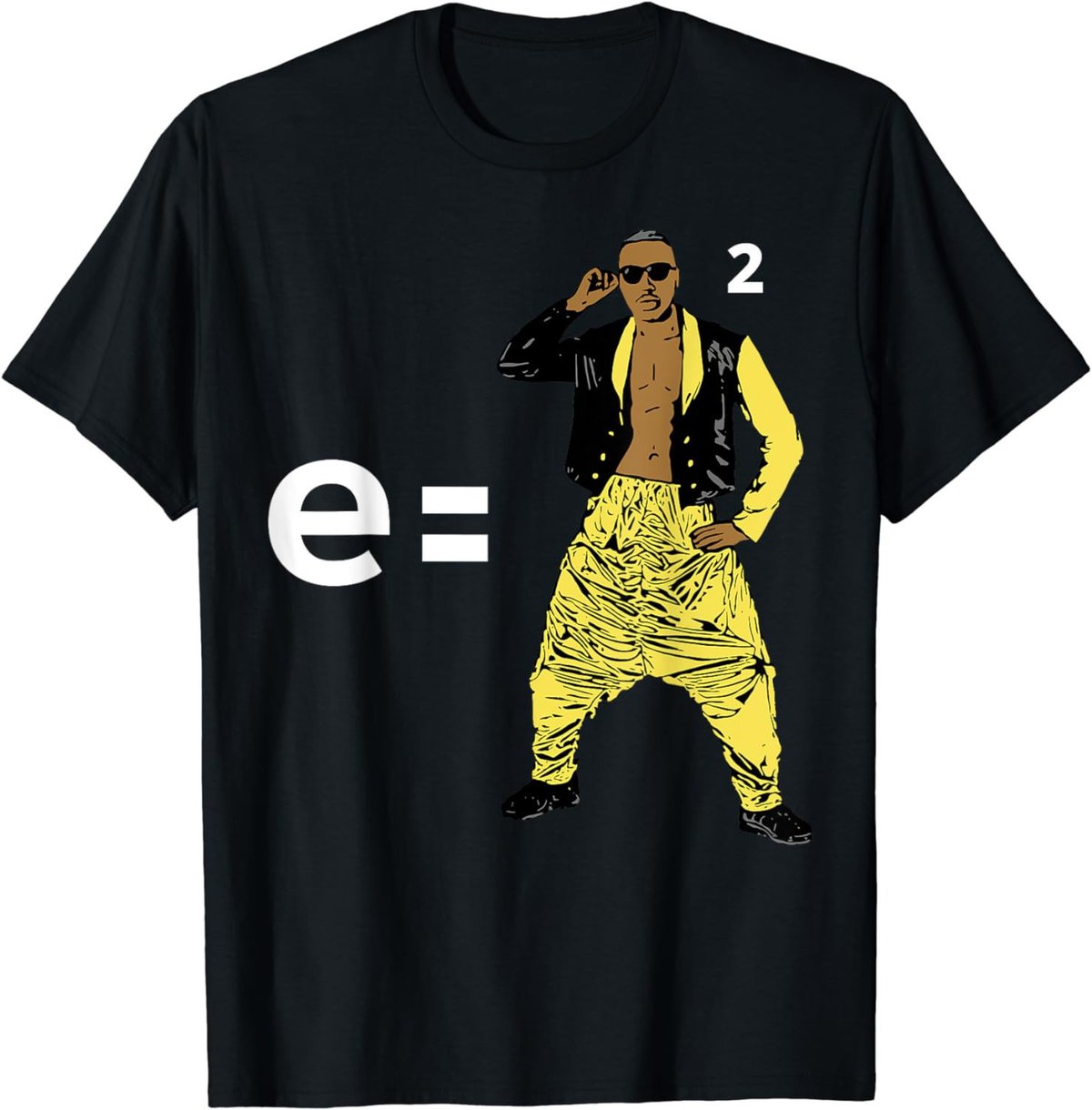 Funny e=mc Hammer Squared Unisex for Men's, Women T-Shirt