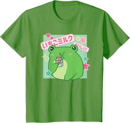 Kawaii cute cartoon Frog love T-Shirt
