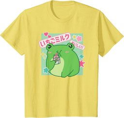 Kawaii cute cartoon Frog love T-Shirt