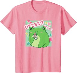 Kawaii cute cartoon Frog love T-Shirt