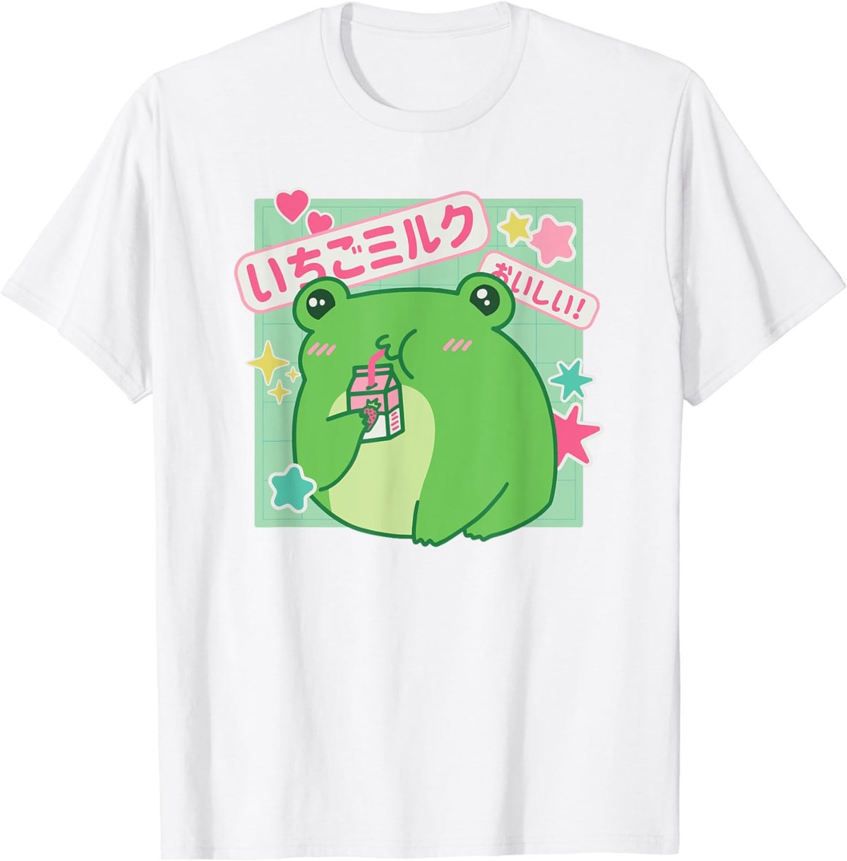 Kawaii cute cartoon Frog love T-Shirt