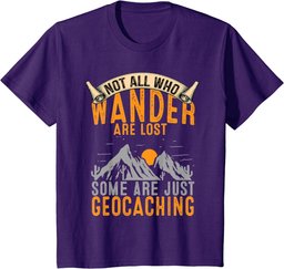 Geocache Gifts Boys Men Cache Caching and Women Geocaching T-Shirt