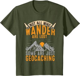 Geocache Gifts Boys Men Cache Caching and Women Geocaching T-Shirt