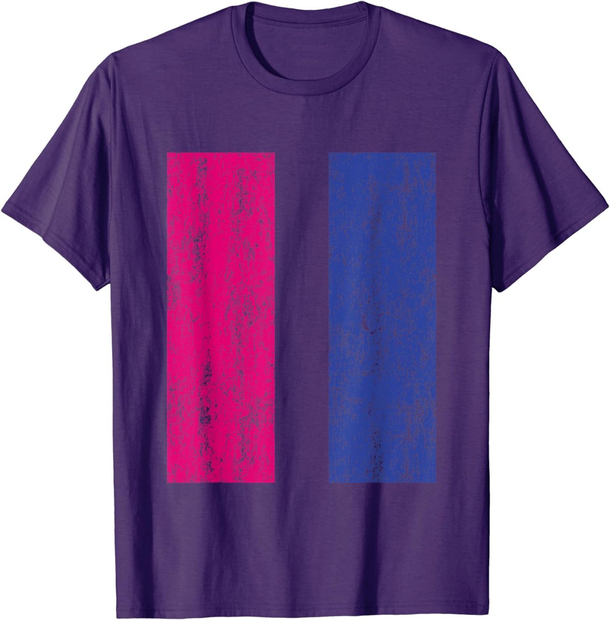 Vintage Bisexual Pride Flag Bi Men Women T-Shirt