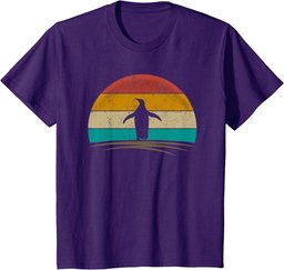 Penguin Shirt Vintage Penguin Bird Animal Penguin Lover T-Shirt
