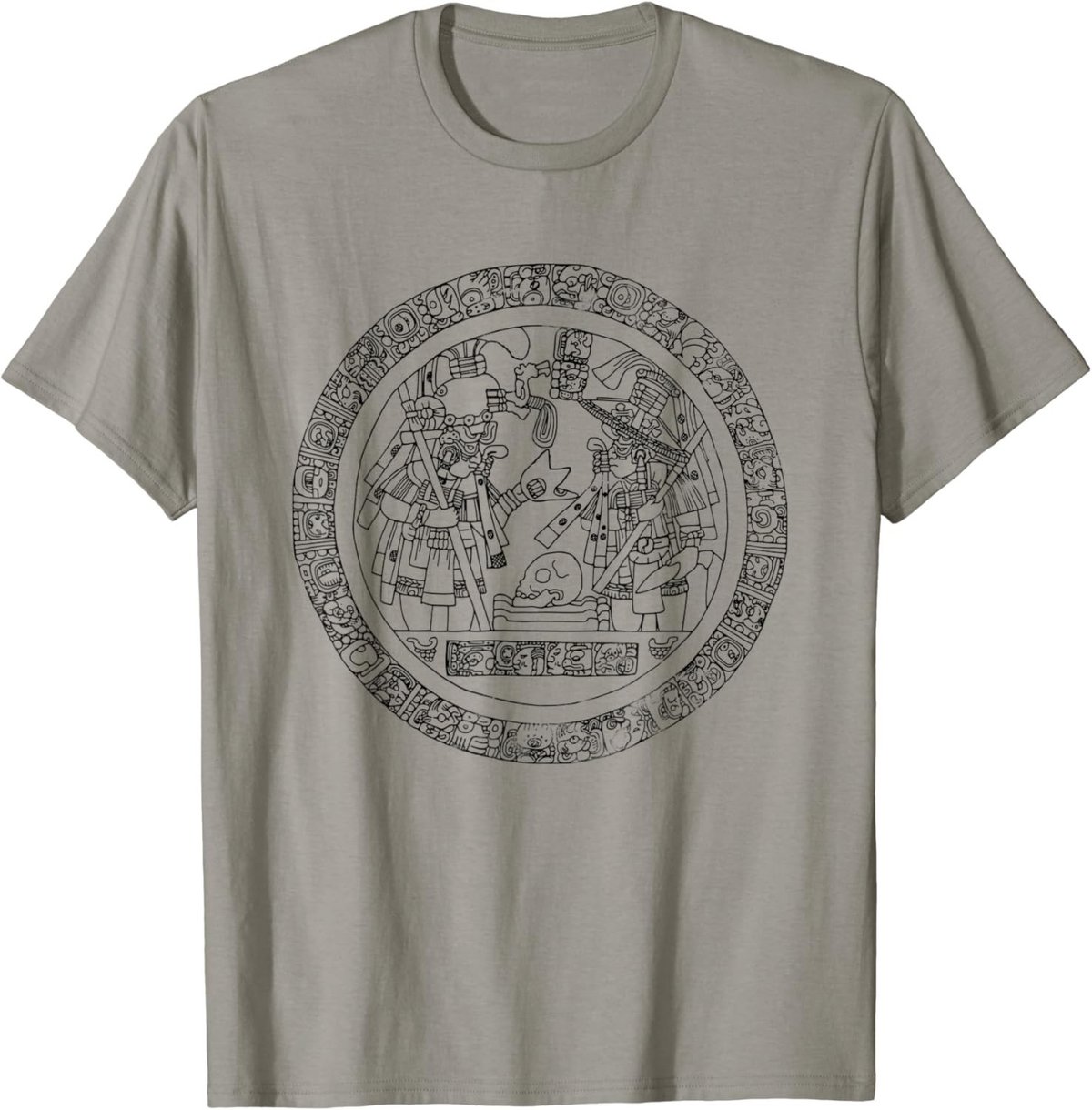 Mayan Alter Circle T Shirt Archeology Student Gift Mexico T-Shirt