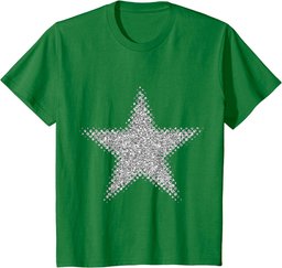 Silver Star Five-Pointed T-Shirt