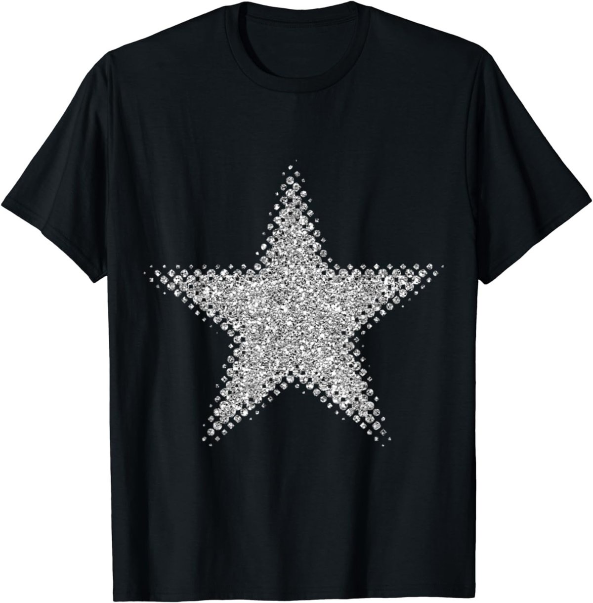 Silver Star Five-Pointed T-Shirt