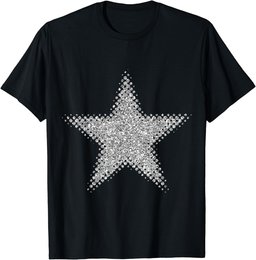 Silver Star Five-Pointed T-Shirt