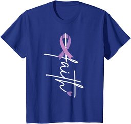 Epilepsy Awareness Ribbon Faith T-Shirt