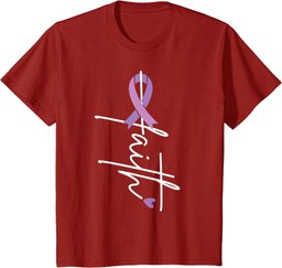 Epilepsy Awareness Ribbon Faith T-Shirt