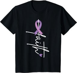 Epilepsy Awareness Ribbon Faith T-Shirt