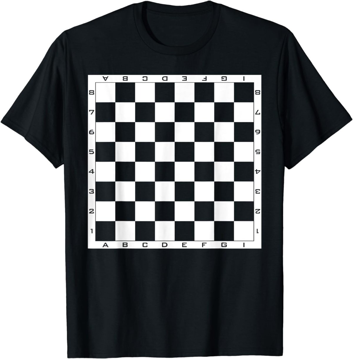 CHESS CHECKERS WEARABLE PLAYING BOARD TRAVEL CHESS BOARD T-Shirt