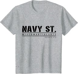 Navy Street Kingdom MMA Mixed Martial Arts Official MMA T-Shirt