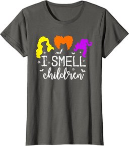 I Smell Children Funny Halloween Witches Costume T-Shirt