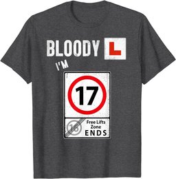 17th Birthday Learner Driver Design & Im A Learner Driver T-Shirt
