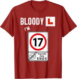 17th Birthday Learner Driver Design & Im A Learner Driver T-Shirt