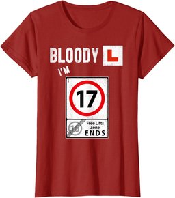 17th Birthday Learner Driver Design & Im A Learner Driver T-Shirt