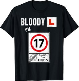 17th Birthday Learner Driver Design & Im A Learner Driver T-Shirt