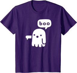 Funny Chunky Ghost Of Disapproval Boo Halloween Classic T-Shirt