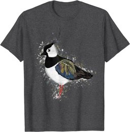 Lapwing Bird Birder Birdlover Birdwatcher Animal Biologist T-Shirt