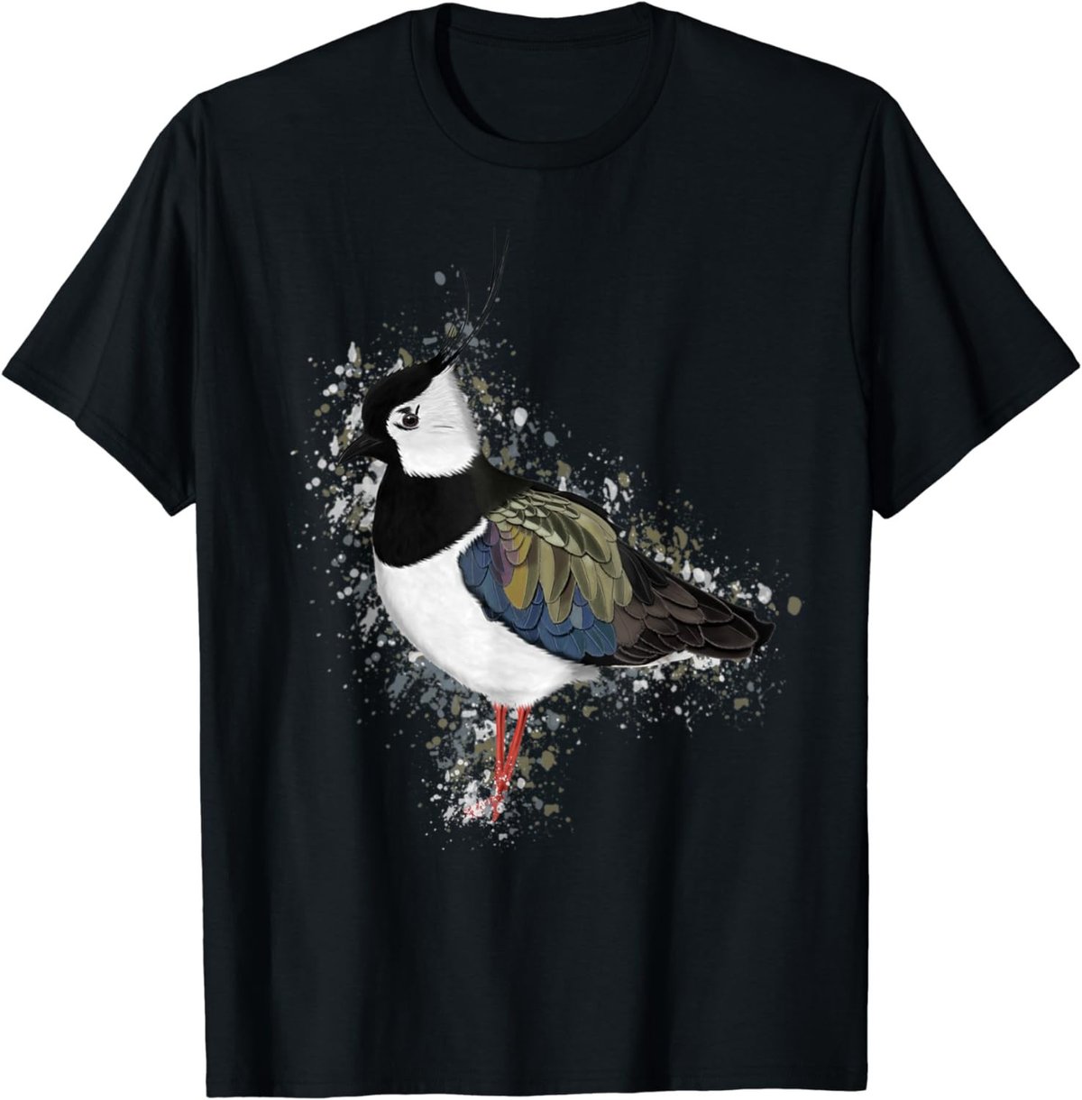 Lapwing Bird Birder Birdlover Birdwatcher Animal Biologist T-Shirt