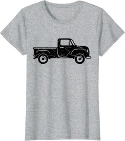 Old Pickup Truck Truck Driver VINTAGE PICKUP TRUCK Trucker T-Shirt