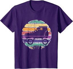 Retro Roller Skates - Vintage Roller Skating T-Shirt