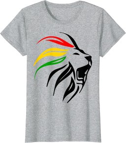Rasta Lion Rastafari Colors Gift for Reggae Lover T-Shirt