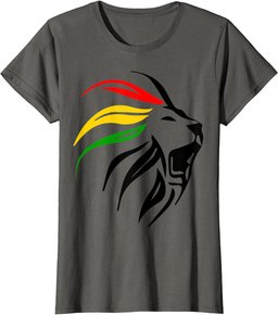 Rasta Lion Rastafari Colors Gift for Reggae Lover T-Shirt